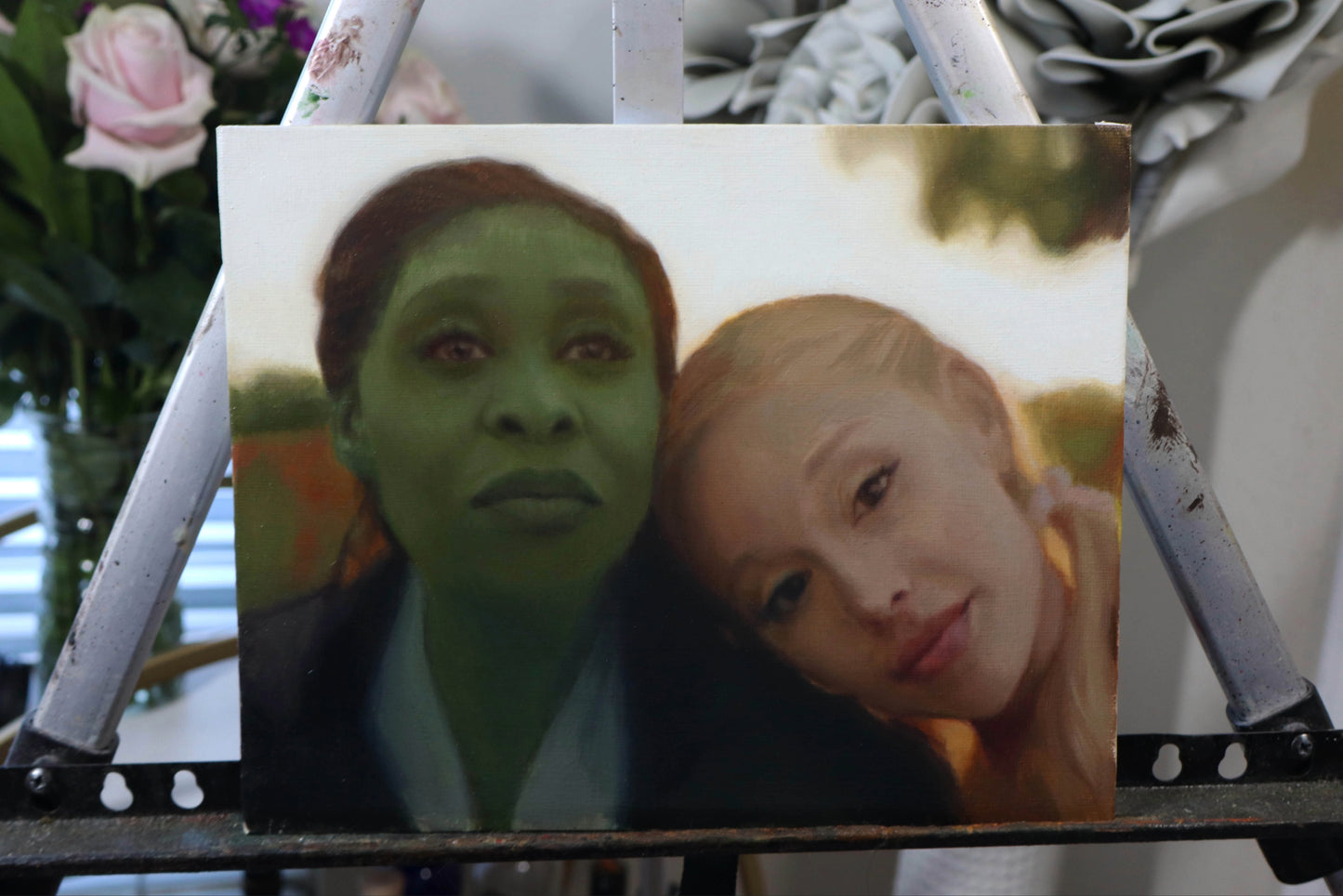 "The World Will Know My Name" Oil Painting