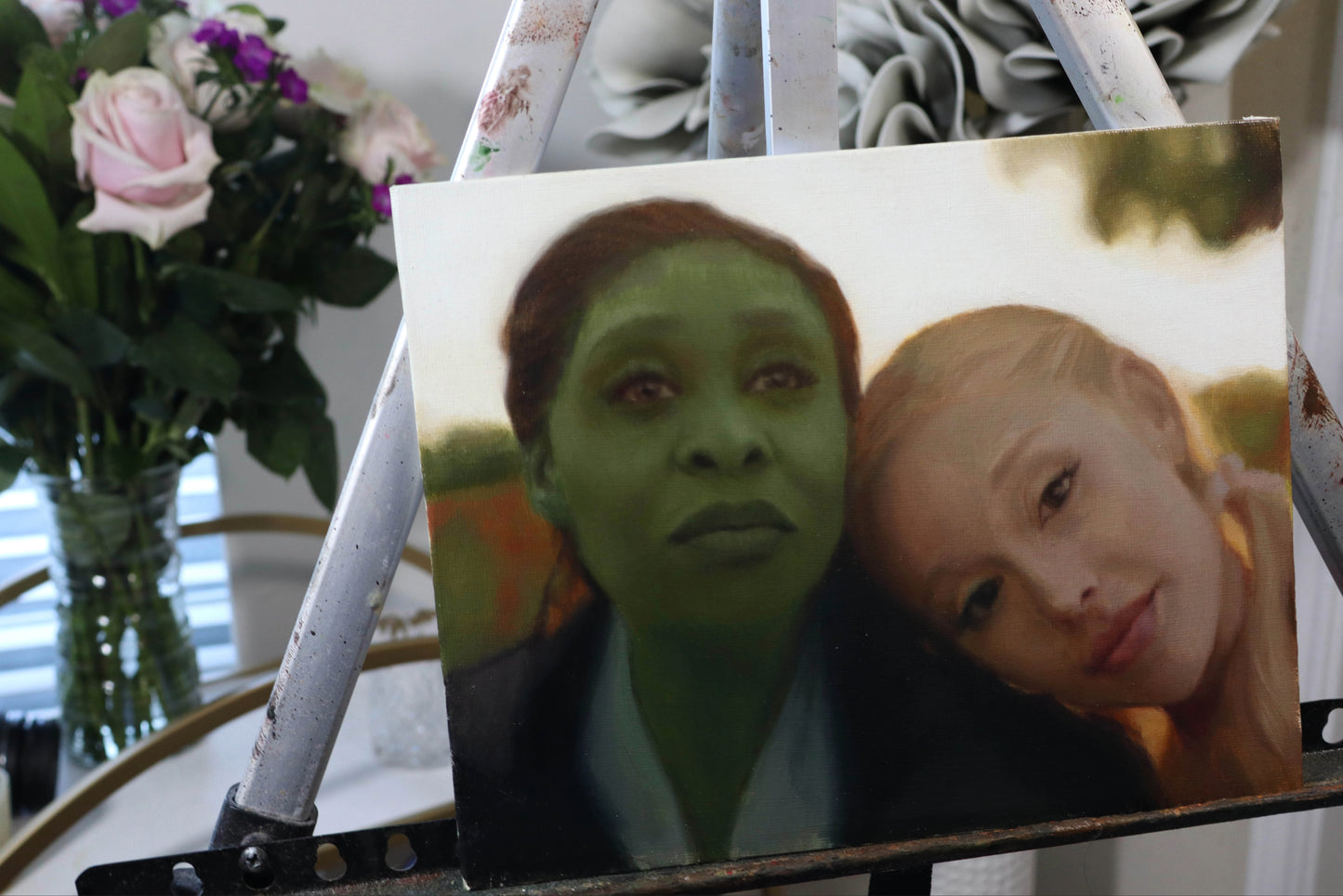 "The World Will Know My Name" Oil Painting