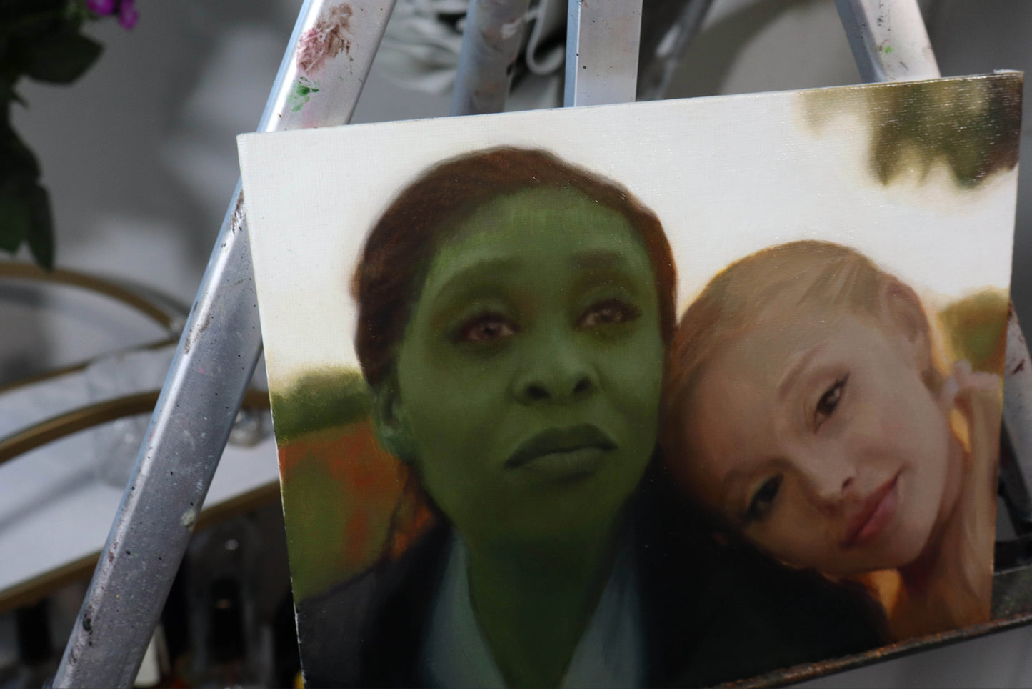 "The World Will Know My Name" Oil Painting